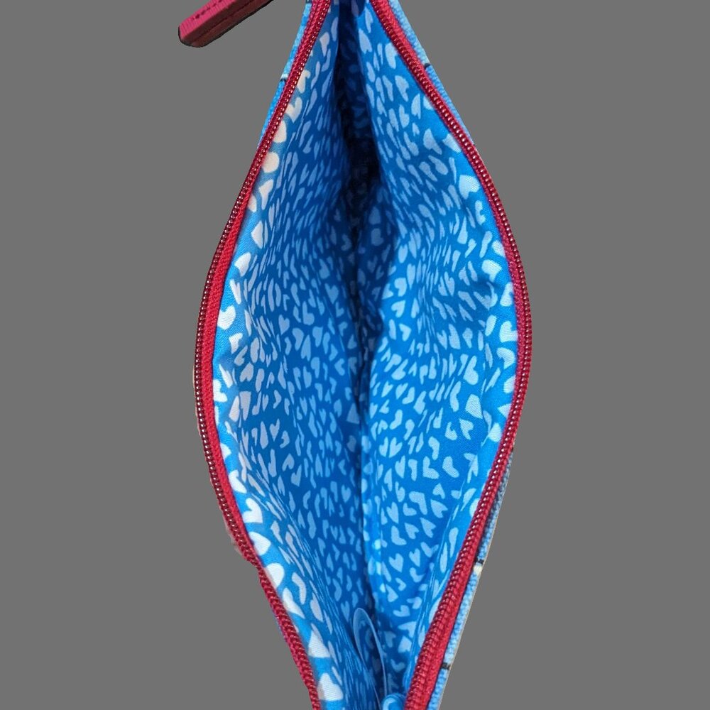 Brighton "With Love From Me To You" Makeup/Pencil Bag Preowned - Picture 5 of 5